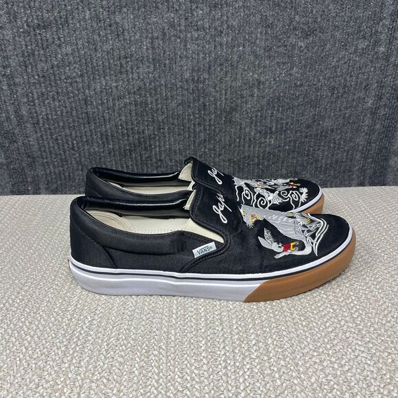 VANS x Rollicking Skajum Slip On Sneakers Japanese Souvenir Jacket Mens 10 main image 8